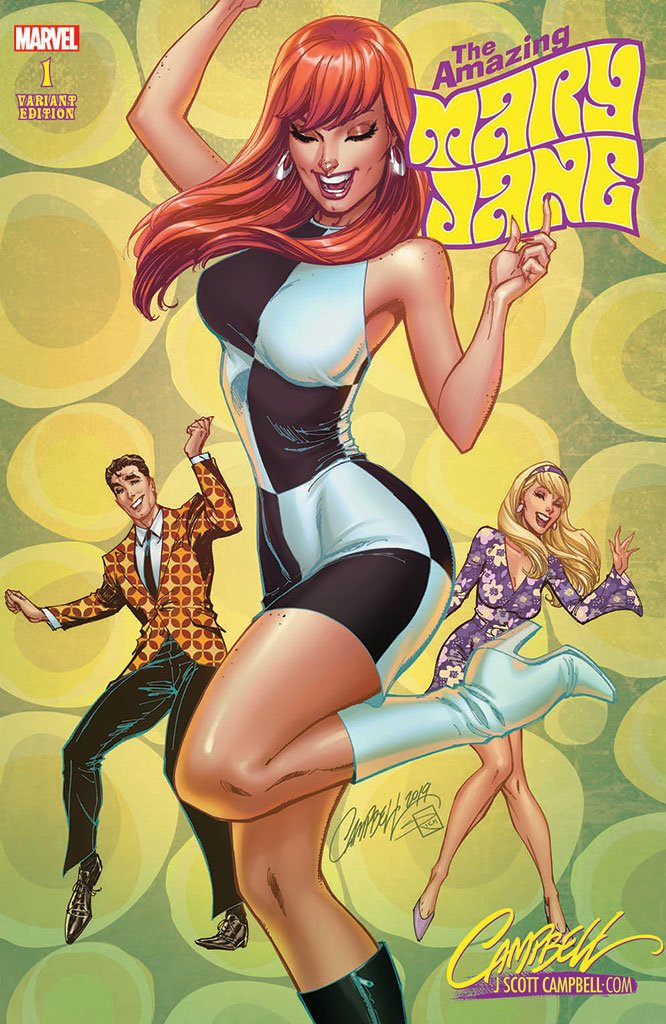 SOLD - Original Art: Amazing Mary Jane #1 cover E