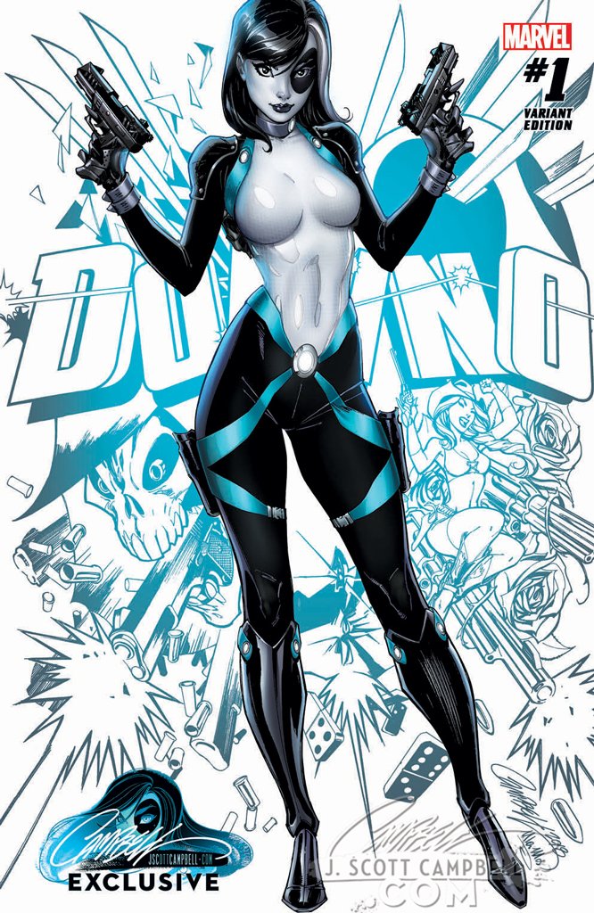 SOLD - Original Art: Domino #1 Cover A