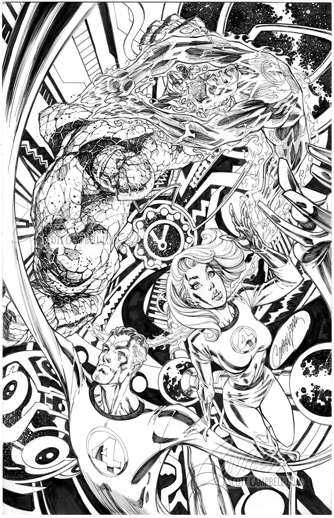SOLD - Original Art: Fantastic Four #1