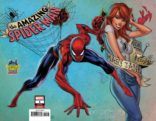 Amazing Spider-Man #801 & #1 'Midtown Comics' EXCLUSIVE Cover B (2018)