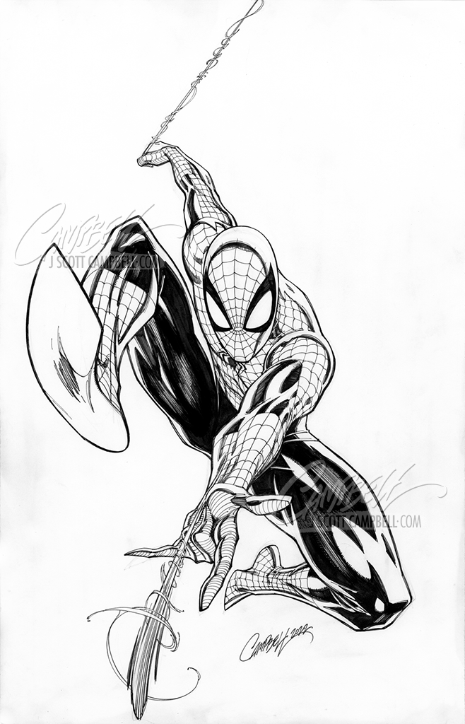 Original Art: Amazing Spider-Man #1 JSC EXCLUSIVE cover A