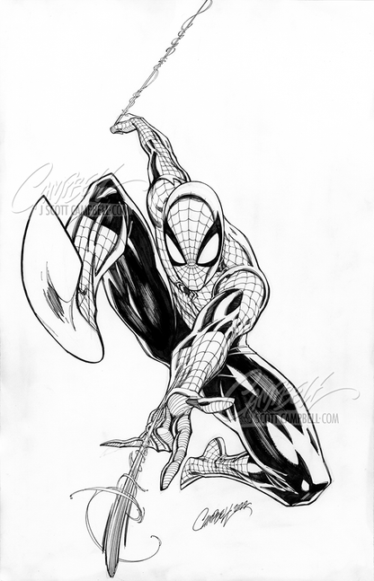 Original Art: Amazing Spider-Man #1 JSC EXCLUSIVE cover A