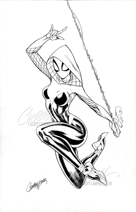 Original Art: Amazing Spider-Man #1 JSC EXCLUSIVE cover C