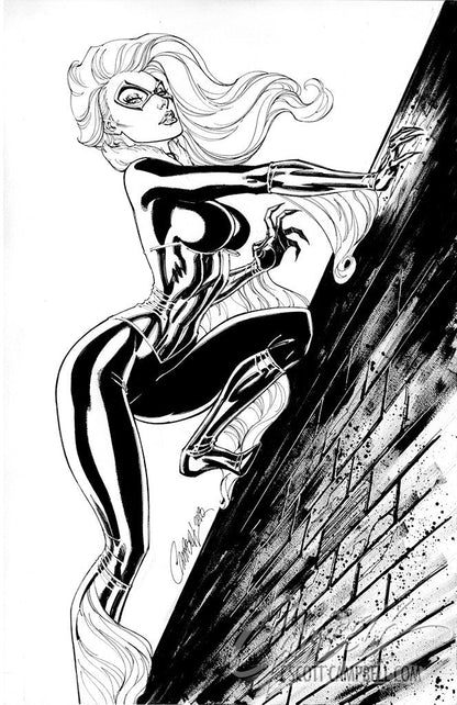 Original Art: ASM #800 JSC EXCLUSIVE Cover C 'Black Cat'