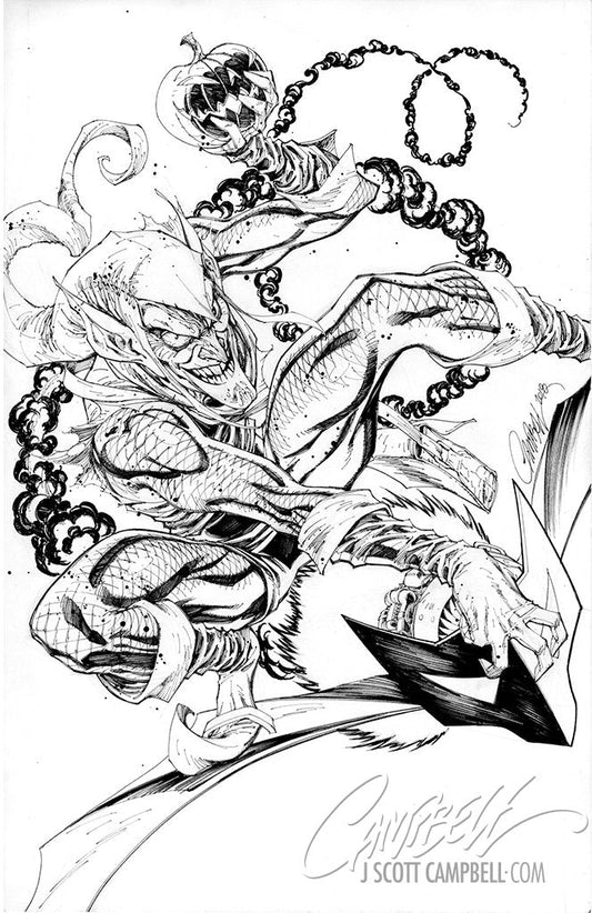 Original Art: ASM #800 JSC EXCLUSIVE Cover E 'Green Goblin'