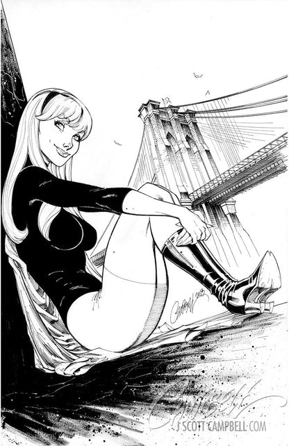 Original Art: ASM #800 JSC EXCLUSIVE Cover F 'Gwen Stacy'