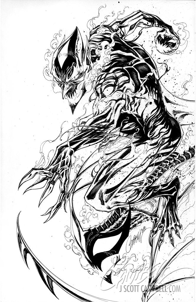 Original Art: ASM #800 JSC EXCLUSIVE Cover H 'Red Goblin'