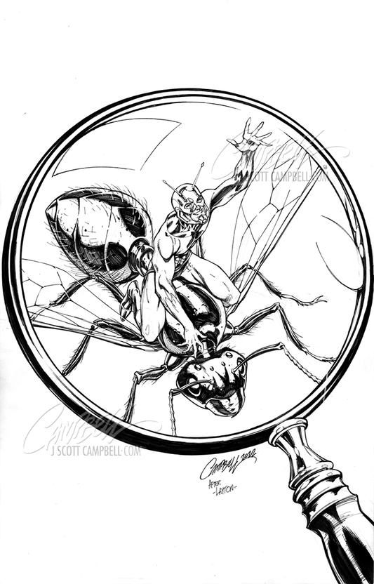 Original Art: All-Out Avengers #1 "Ant-Man"