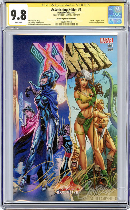 CGC 9.8 SS Astonishing X-Men #1 JSC cover C