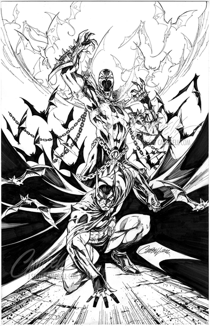 Original Art: Batman Spawn #1