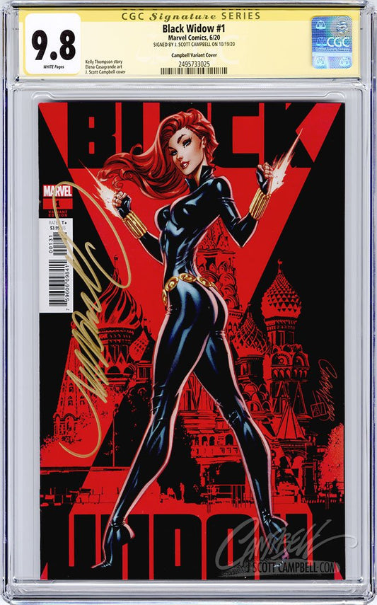 CGC 9.8 SS Black Widow #1 JSC (RED)