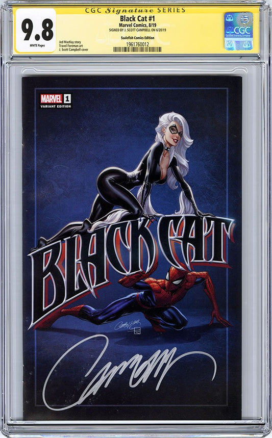 CGC 9.8 SS Black Cat #1 JSC 'Ssalefish' cover A