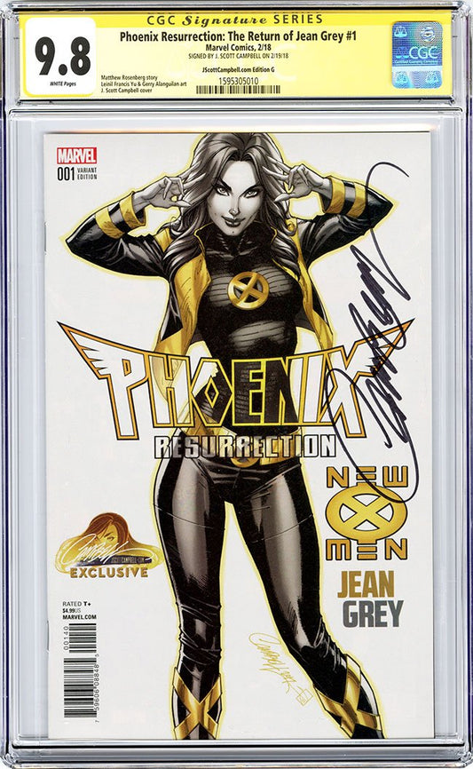CGC 9.8 SS Phoenix Resurrection: The Return of Jean Grey #1 JSC cover G