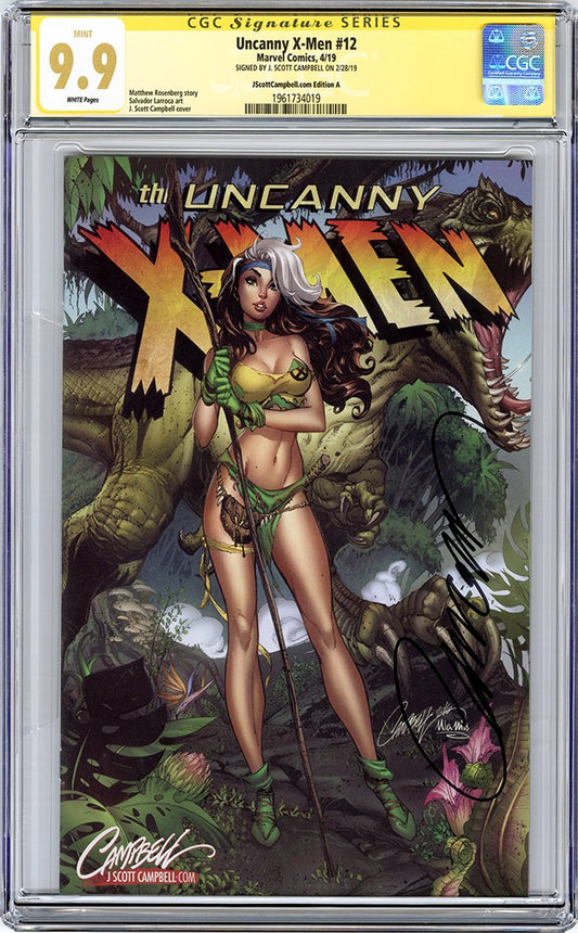 CGC **9.9** SS Uncanny X-Men #12 JSC cover A