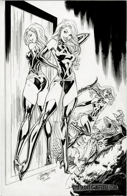 Original Art: Captain Marvel #1 Cover B