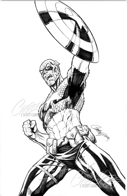 Original Art: Captain America: Sentinel of Liberty #7