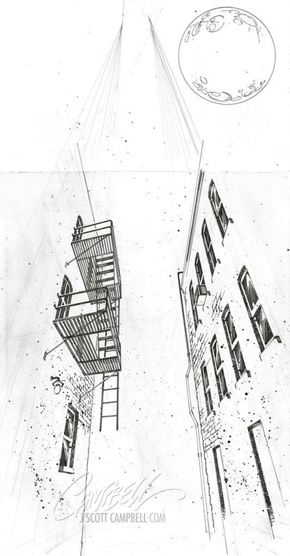 SOLD - Original Art: Catwoman 80th Anniversary JSC EXCLUSIVE variant D