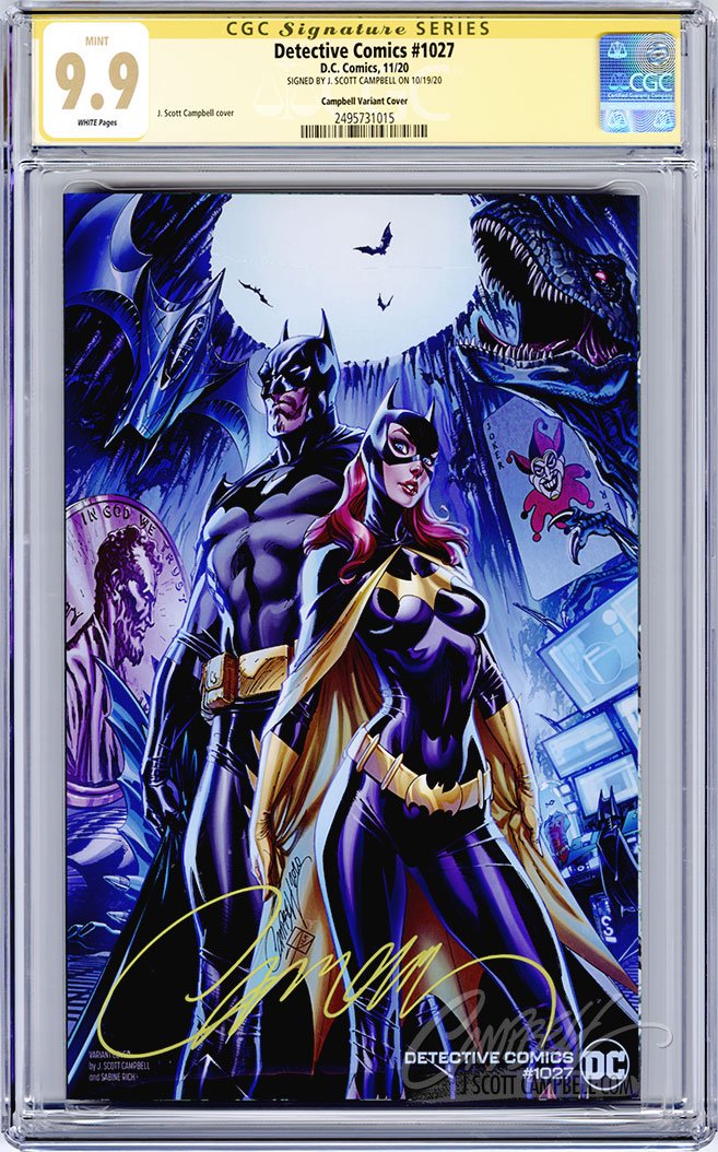 CGC **9.9** SS Detective Comics #1027 JSC