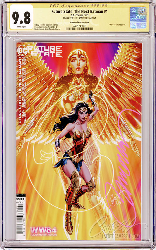 CGC 9.8 SS Future State: The Next Batman #1 'Wonder Woman 1984' JSC