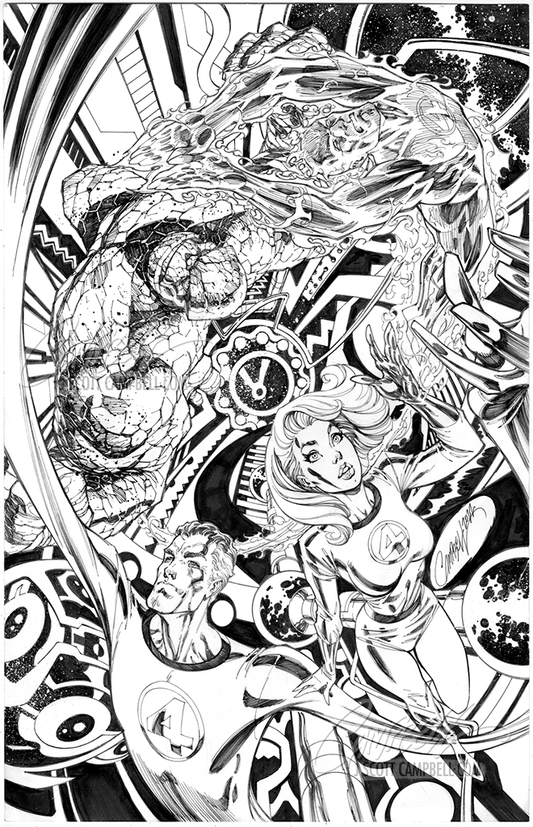 SOLD - Original Art: Fantastic Four #1