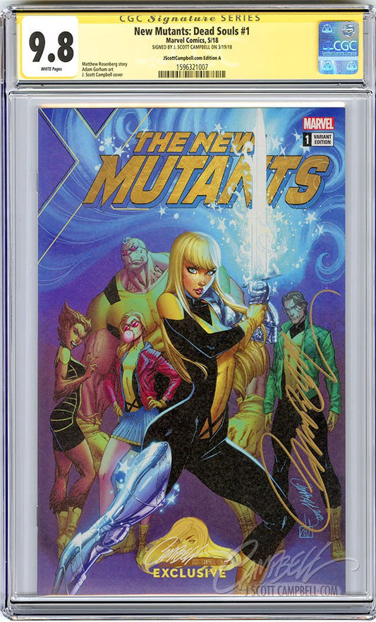 CGC 9.8 SS New Mutants: Dead Souls #1 JSC cover A