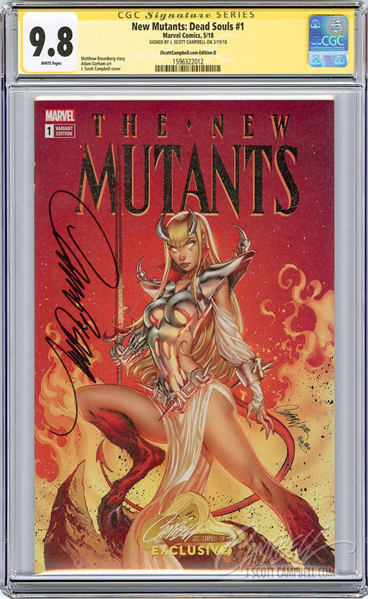CGC 9.8 SS New Mutants: Dead Souls #1 JSC cover D