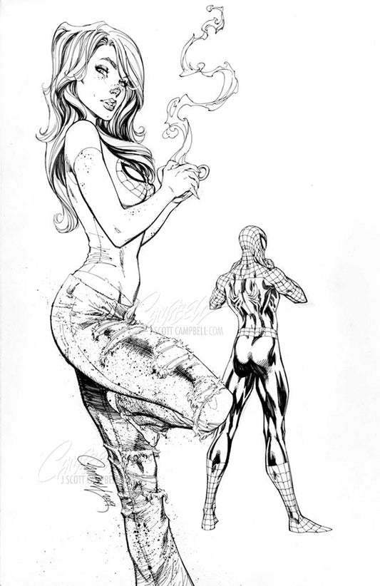 Original Art: Amazing Mary Jane #1 JSC EXCLUSIVE cover B