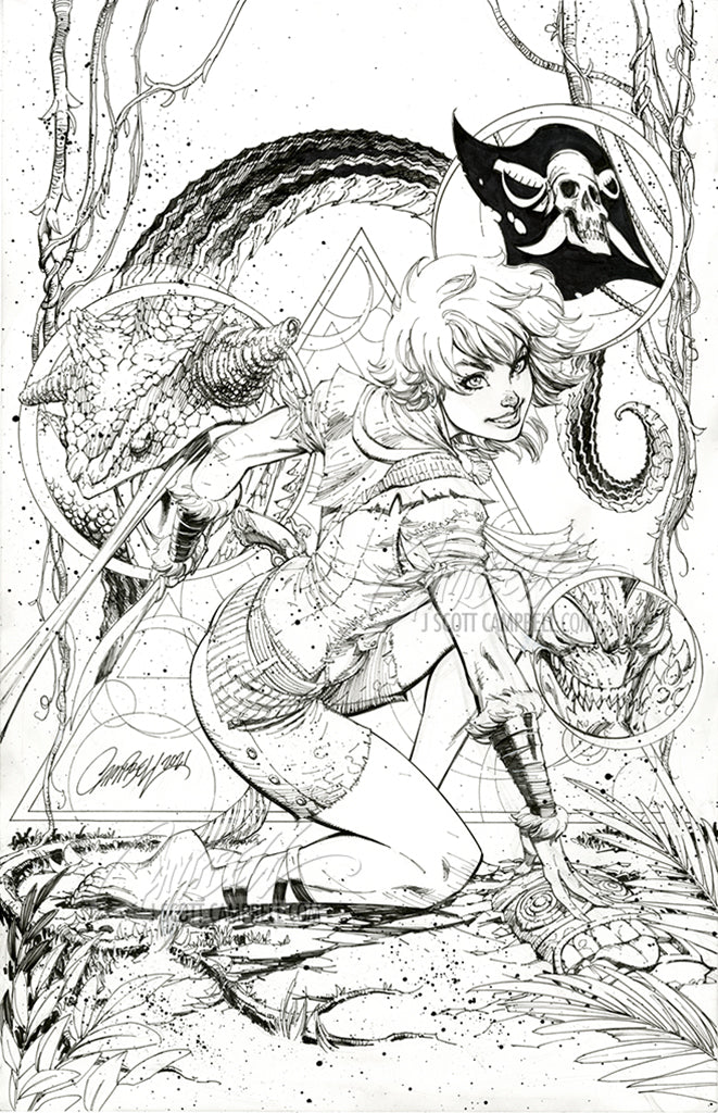 Original Art: Bermuda #2