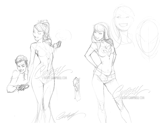 Original Art: Amazing Spider-Man: Renew Your Vows #1 Prelims